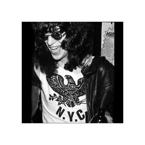 Nyc Eagle As Worn By Joey Ramone Ramones Vintage Wash T Shirt From