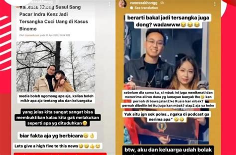 Jadi Tersangka Vanessa Khong Seret Mantan Indra Kenz Kan Pernah