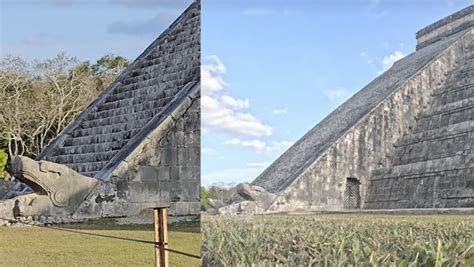 VIDEO Captan descenso de Kukulcán en Chichén Itzá durante equinoccio