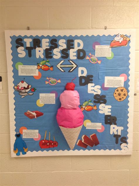 Stress Bulletin Board Ideas