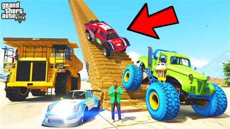 Franklin Testing Cars Vs MASSIVE SPEED BUMPS In GTA 5 SHINCHAN And