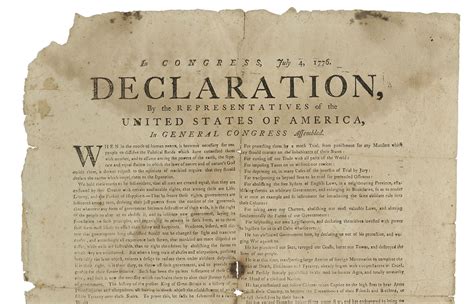 Declaration Of Independence