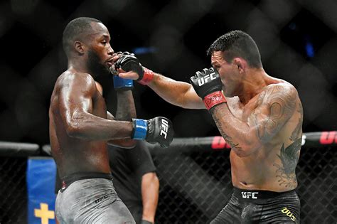 Leon Edwards Def Rafael Dos Anjos At Ufc On Espn Best Photos Mma