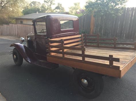 Nice Old Truck 1931 Ford Stake Bed Barn Finds