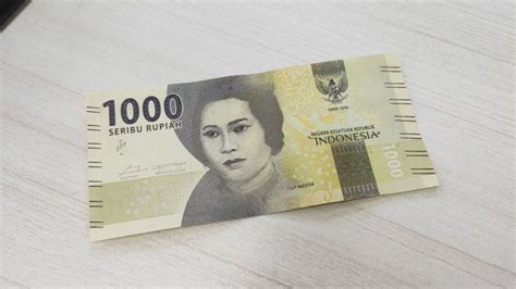 Uang 1000 Baru Kertas Newstempo