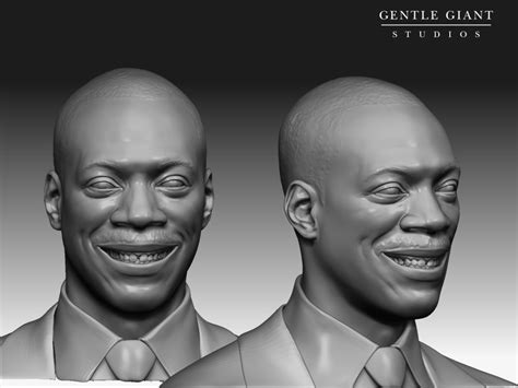 Giant Eddie Murphy Head Done In Zbrush Zbrushcentral