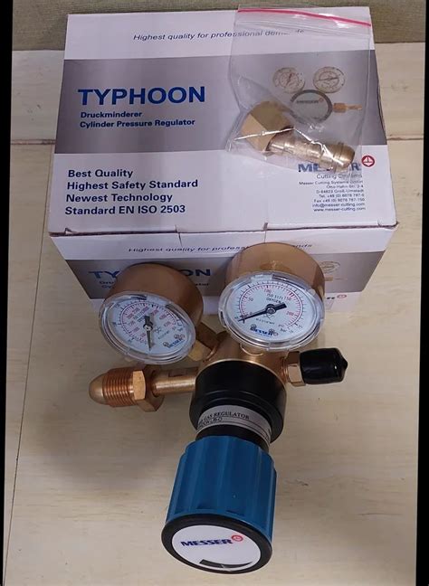 Material Brass Messer Make Typhoon Oxygen Regulator At Rs 3519 Piece