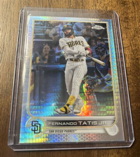 2022 Topps Chrome Sonic Base Prism Refractor 150 Fernando Tatis Jr SD