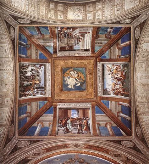 La Loggia Di Raffaello Citta Del Vaticano David Painting Oil