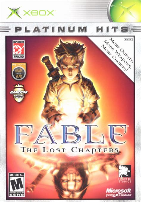 Fable The Lost Chapters Xbox Box Cover Art Mobygames