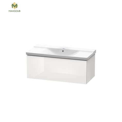 Bathroom Furniture Unit L Cube 105 Cm White With Wash Basin Mahgoub