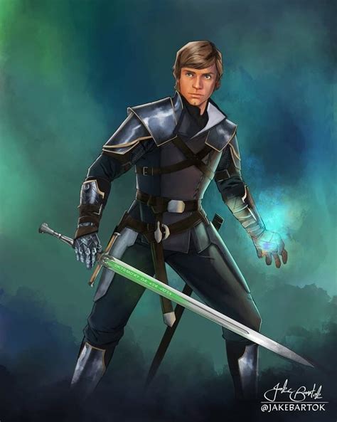 Jake Bartoks Medieval Star Wars Art