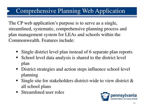 comprehensive planning process lea level training powerpoint  id