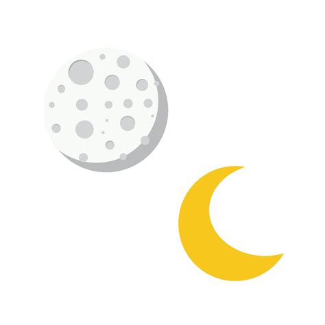 moon vector art 26433632 Vector Art at Vecteezy