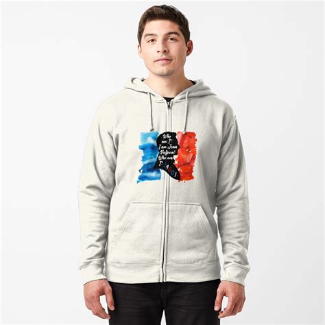 "Jean Valjean 24601" Zipped Hoodie by GiantSquid1 | Redbubble