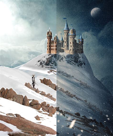 Snow Castle on Behance