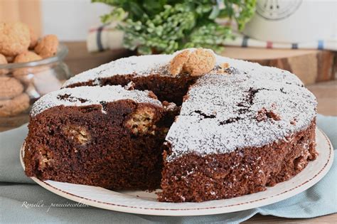 Torta Al Cioccolato E Amaretti La Ricetta In Minuti Con Biscotti Dentro