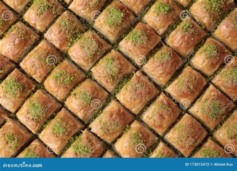 La Baklava Est Un Dessert Turc Traditionnel Photo Stock Image Du