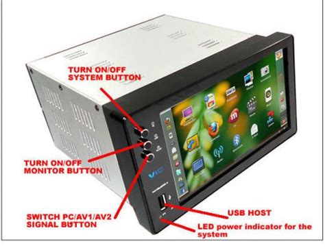 Find Double DIN in-dash car pc display / car computer monitor with VGA & TouchScreen in Helsinki ...