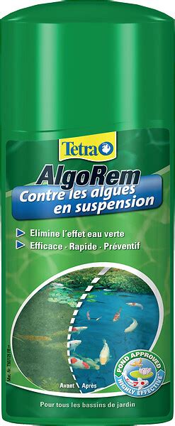 Anti Algues Tetra Pond Algorem Pour Traitement Bassins 500ml Bricorama