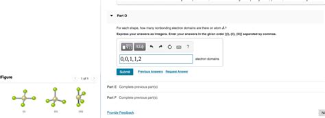 [Solved]: Part D For each shape, how many nonbonding elect