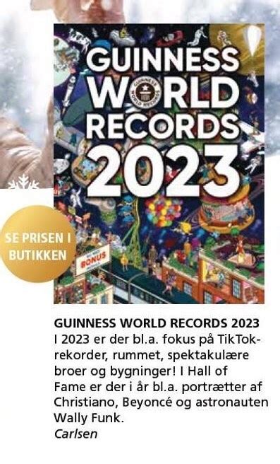 Guinnes World Records 2023 Tilbud Hos Kon Tur