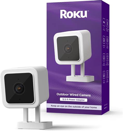 Amazon Roku Outdoor Camera For Home Security Ip Weather