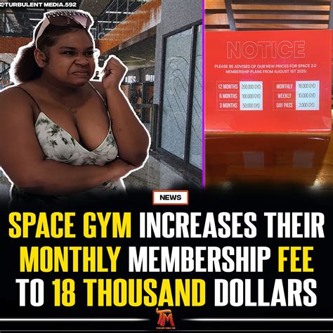 Turbulentmedia.592 - 18k WORKOUT⁉️ Space Gym has announced a new