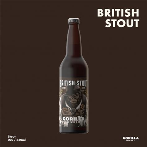 British Stout 브리티쉬 스타우트 Gorilla Brewing Company Untappd