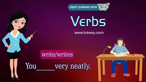 Verbs Verbs For Singular Nouns And Plural Nouns English Grammar