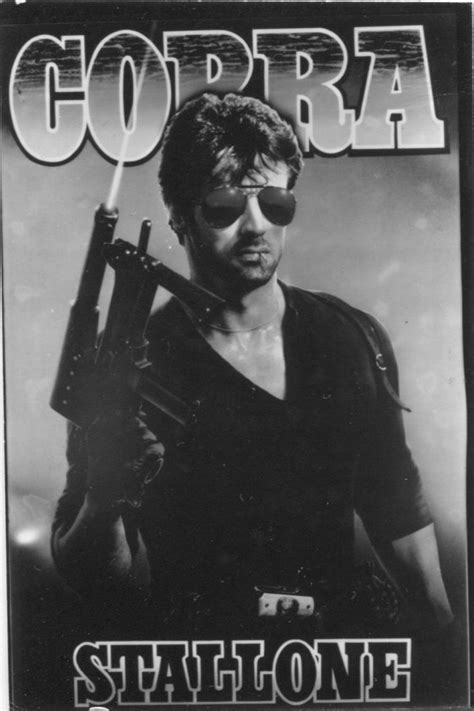 Retro Foto Sylvester Stallone Foto USSR 90 COBRA