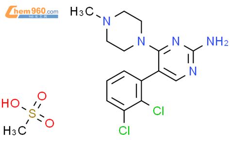 139256 56 7 2 Pyrimidinamine 5 2 3 Dichlorophenyl 4 4 Methyl 1 Piperazinyl