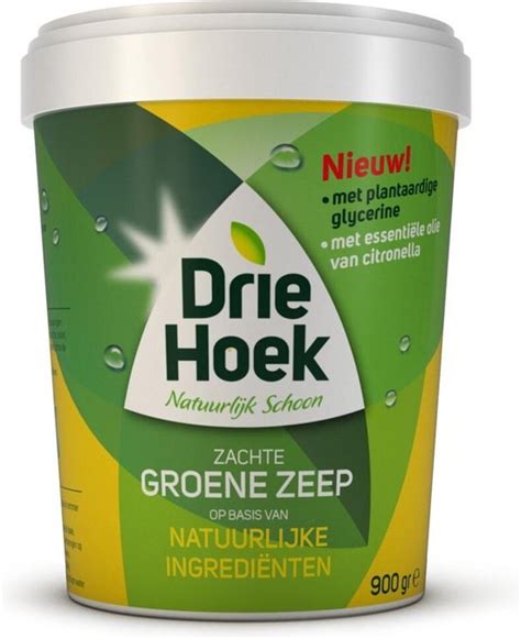 Driehoek Zachte Groene Zeep X Gram Bol