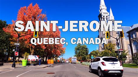 Saint Jerome Quebec Canada Driving Tour 4K YouTube