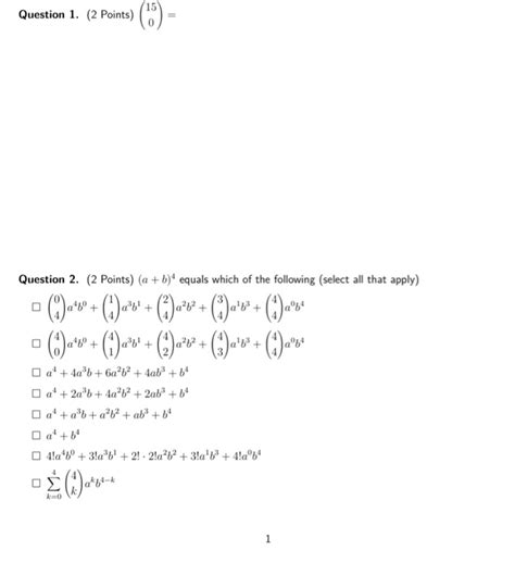 Solved Question 1 2 Points Question 2 2 Points A B