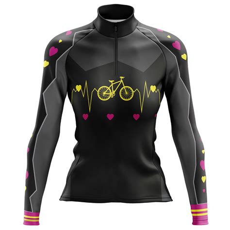 Camisa Ciclismo Feminina Manga Longa Bike Cora O Dry Fit Uv