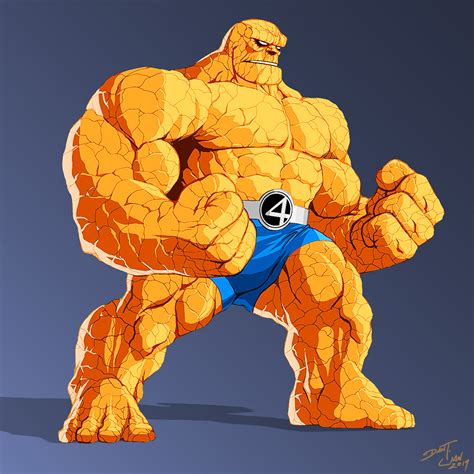 Ben Grimm Cartoony By Chuddmasterzero On Deviantart