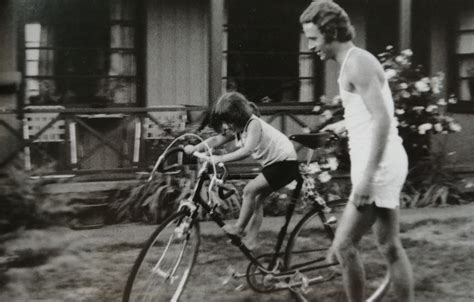 Ted Bundy And Liz S Daughter Molly Playing With A Bicycle Seattle