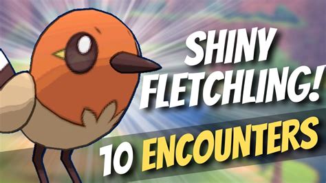 Shiny Fletchling Found At ONLY 10 ENCOUNTERS Shiny Hunting In Pokemon