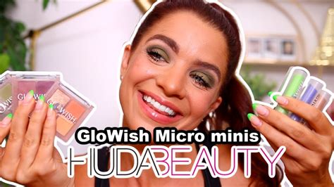 Huda Beauty GloWish Micro Mini Eyeshadow Palettes 3 Looks Jelly