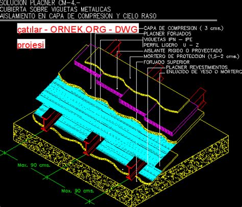 Proje Sitesi Vak F Slab Detaylar Autocad Projesi