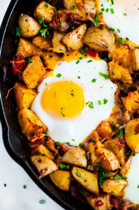 Skillet Potato And Egg Hash Aberdeens Kitchen