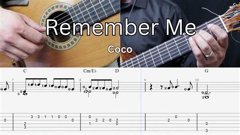 Remember Me Coco Easy Fingerstyle Guitar Youtube