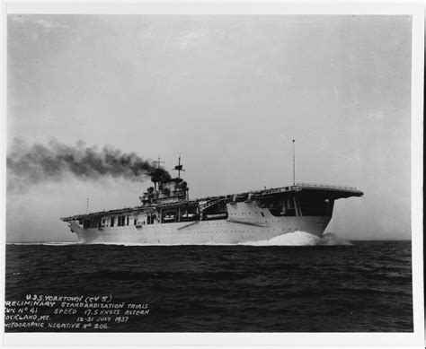 19 N 17422 Uss Yorktown Cv 5