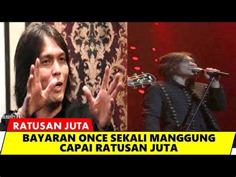 Bayaran Once Capai Ratusan Juta Sekali Manggung Berita Selebrtiti