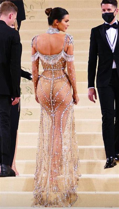 Kendall Jenner Met Gala Kendall Jenner Bikini Backless Dress Formal