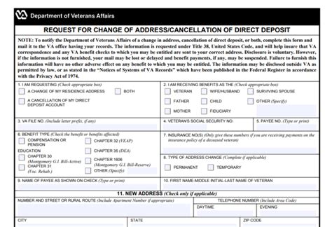 Va Form 20 572 Printable Fillable In Pdf Va Form