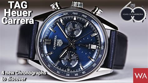 Tag Heuer Carrera Chronograph Year Story Of The Icon Four New