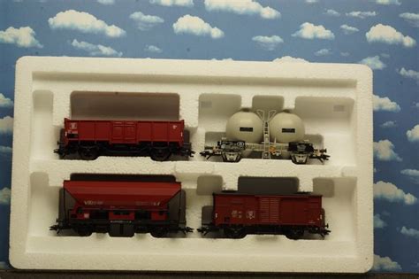 Märklin H0 47888 Freight wagon set 4 part set of Catawiki