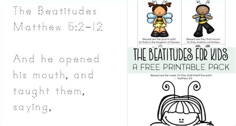 Beatitudes For Kids | Kids Matttroy